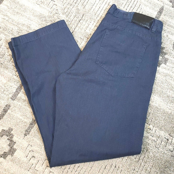 Calvin Klein Men's Blue Blue Khaki Pants size 34x30 - Picture 1 of 6